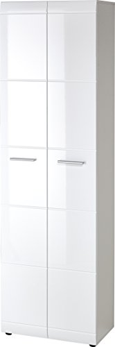 Germania 3577-84 Garderobenschrank mit Hochglanz-Fronten